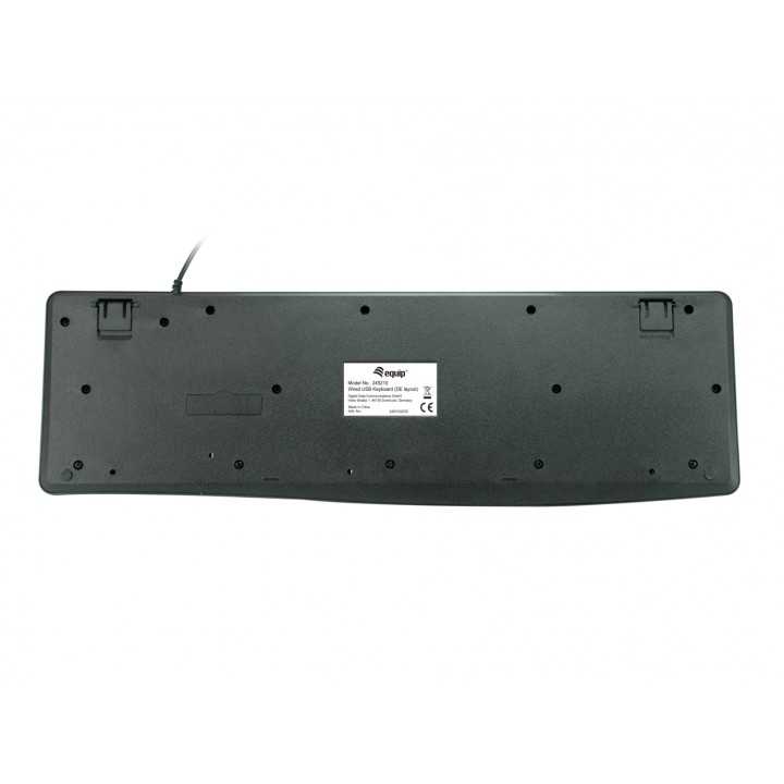 Teclado equip usb qwerty español negro 245211