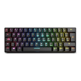 Krom Kluster teclado USB + Bluetooth Negro