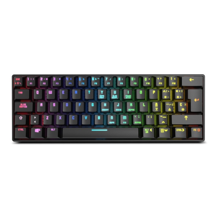 Krom Kluster teclado USB + Bluetooth Negro