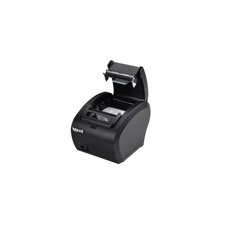 iggual impresora de etiquetas TP8002 Térmica directa 203 x 203 DPI Alámbrico Negro