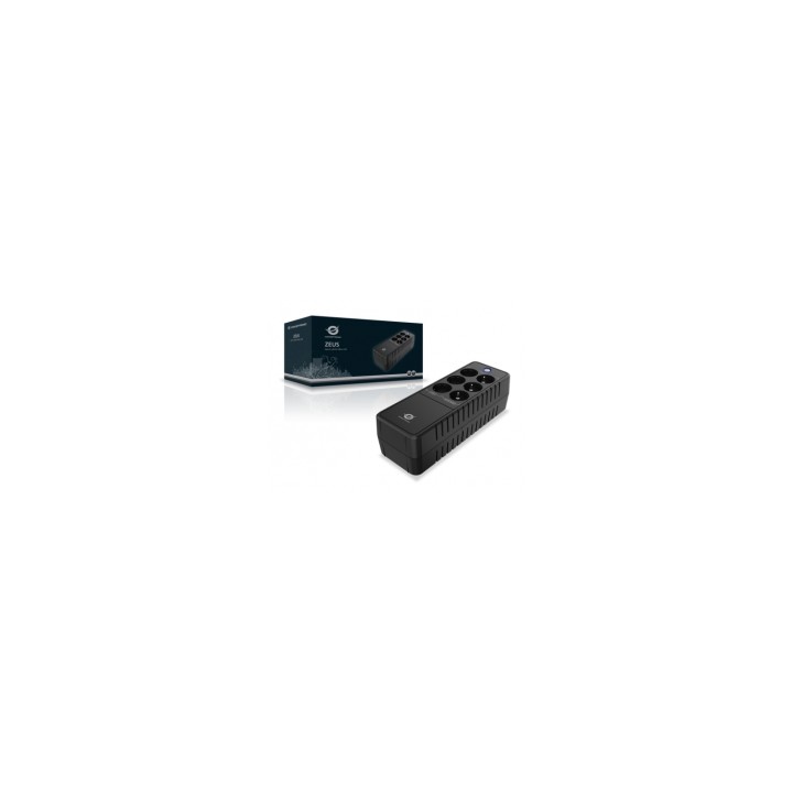 Conceptronic sistema (UPS) o Standby (Offline) 650 VA 360 W 6 salidas AC