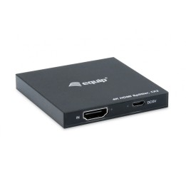Equip 332715 Divisor de video 2x HDMI 4k ultra hd negro
