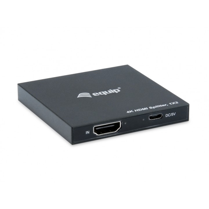 Equip 332715 Divisor de video 2x HDMI 4k ultra hd negro