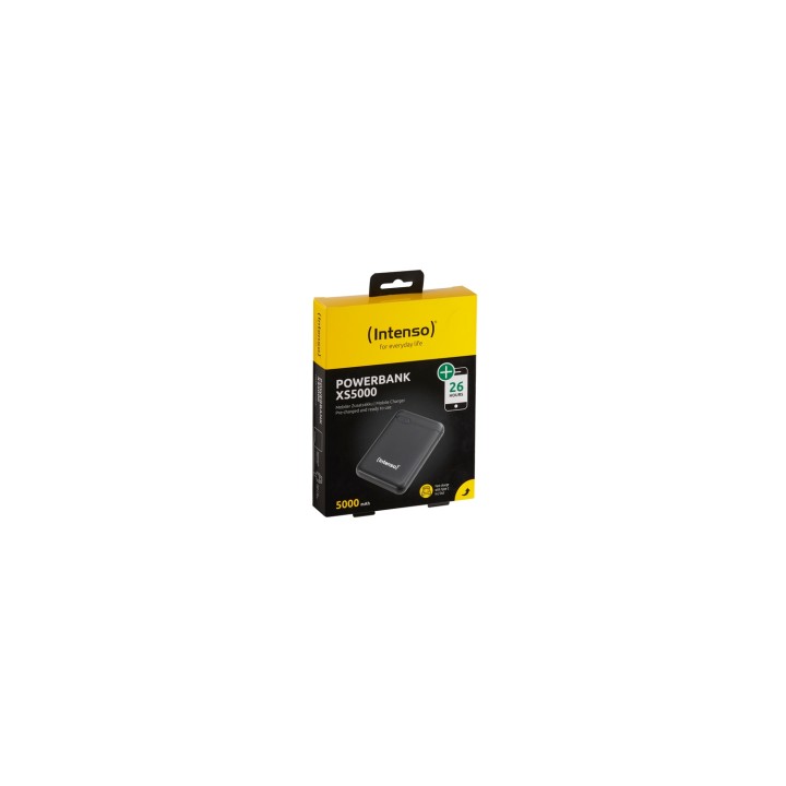Intenso BaterÍ­a externa PolÍ­mero de litio 5000 mAh Negro