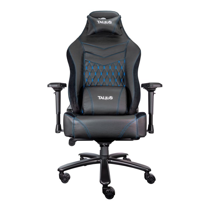 TALIUS MAMUT Silla Gaming Asiento acolchado Negro, Azul