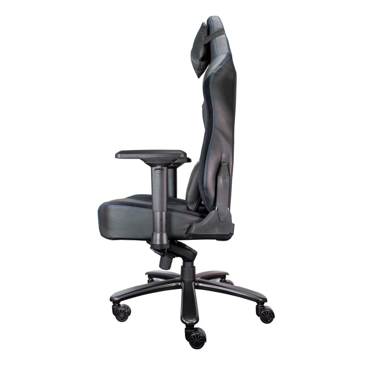 TALIUS MAMUT Silla Gaming Asiento acolchado Negro, Azul