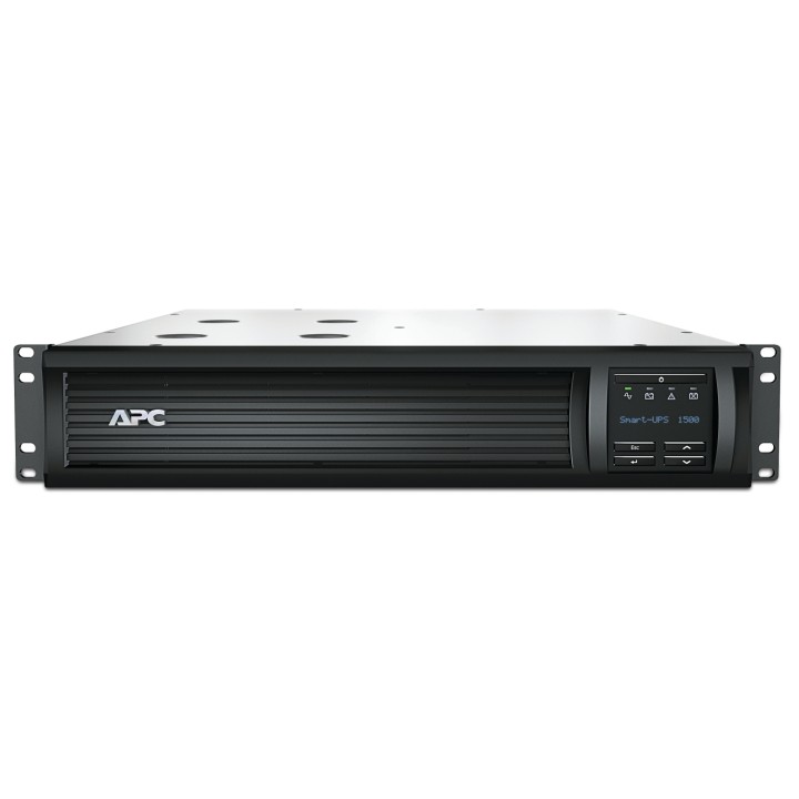 APC Smart-UPS LÍ­nea interactiva 1500VA, 1000 W, 4 salidas AC 2U Negro