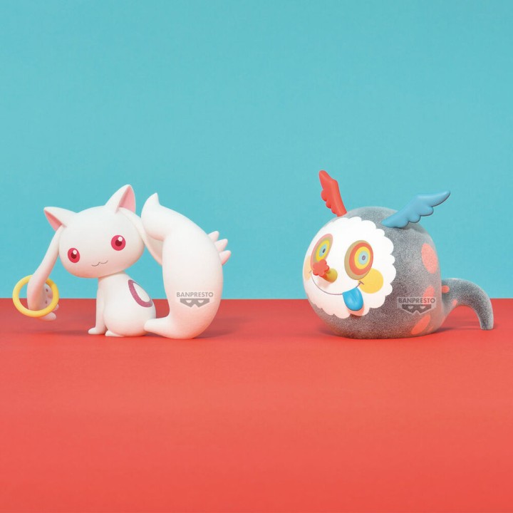 Figura Kyubey Fluffy Puffy Puella Magi Madoka Magica the Movie Rebellion 12cm