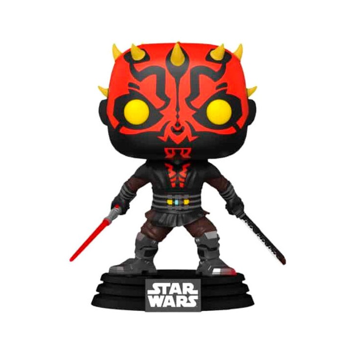 Figura POP Star Wars Darth Maul with Saber Exclusive