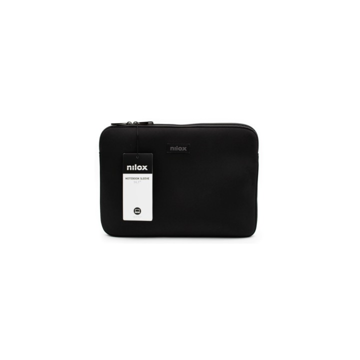 Nilox Sleeve Funda para portatil de 14.1P neopreno Negro