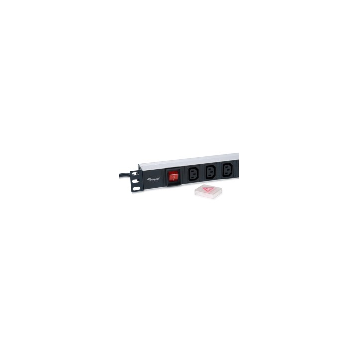 Equip unidad de distribución de energÍ­a (PDU) 8 salidas AC 1U Negro