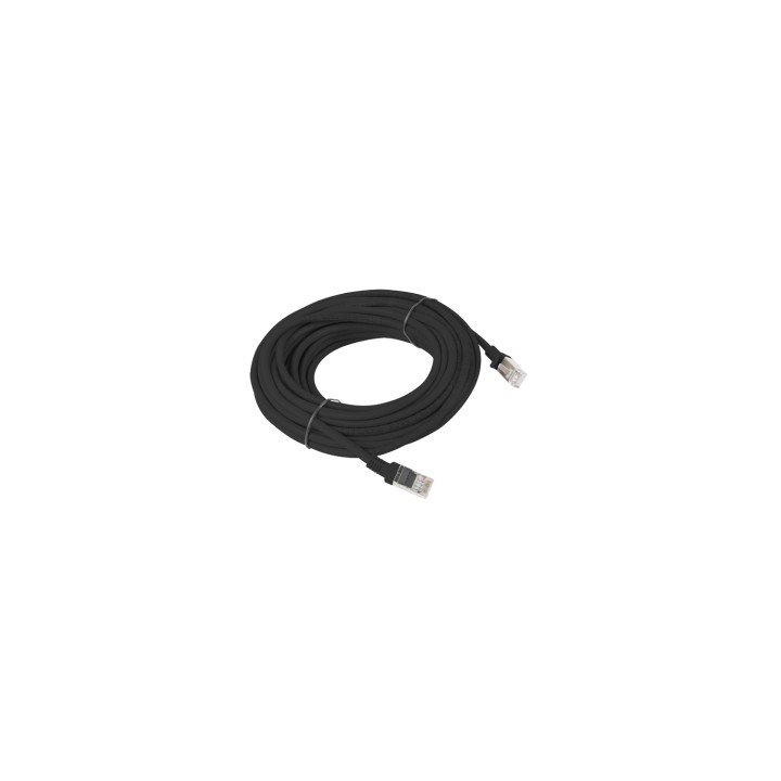 Lanberg PCU6-10CC-1000-BK Latiguillo de red rj45 Cat6 U/UTP 10m negro