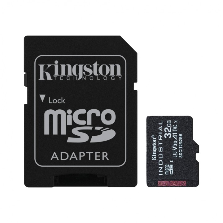 Kingston Technology Industrial Memoria flash 32 GB MiniSDHC UHS-I Clase 10
