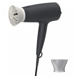 Philips 3000 series Secador con accesorio ThermoProtect de 1600 W Negro