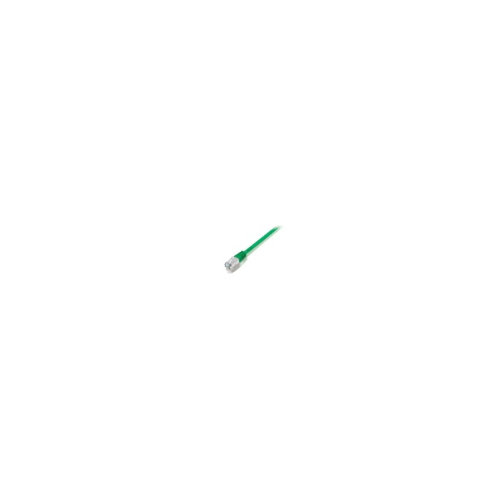 EQUIP cable de red RJ-45 Cat6a S/FTP (S-STP) Macho/Macho, 0,5 m Verde