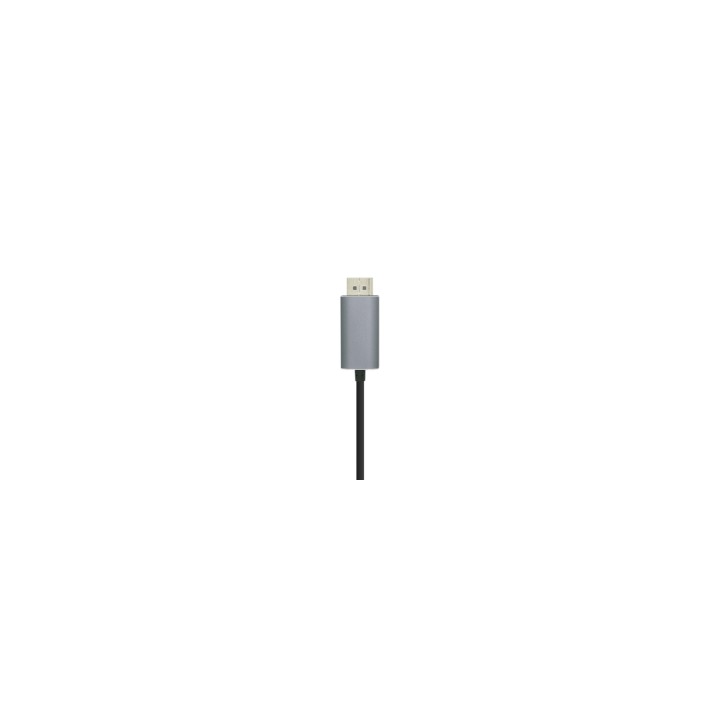 AISENS Cable conversor USB-C a Displayport 4K@60HZ 0.8m Negro