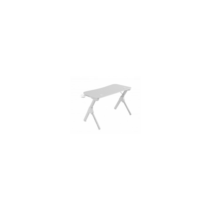 Mars Gaming MGD Mesa gaming acero blanco