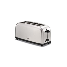 Moulinex tostadora 4 rebanada(s) 1400 W Acero inoxidable