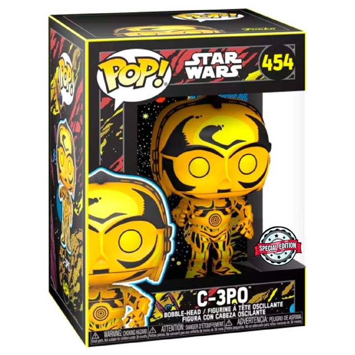 Figura POP Star Wars Retro Series C-3PO Exclusive