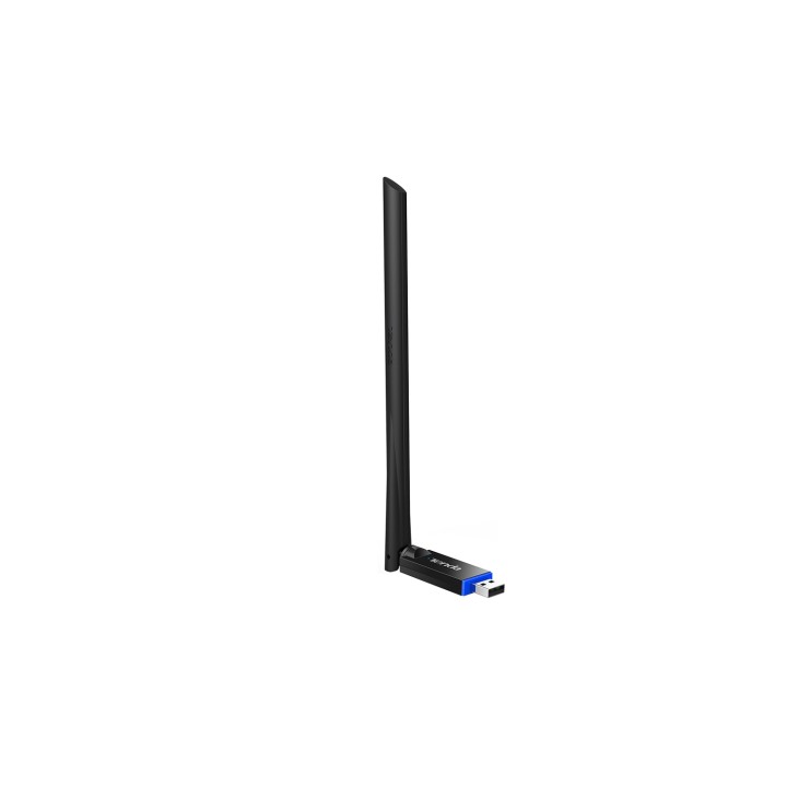 TENDA adaptador y tarjeta de red WLAN 433 Mbit/s (2,5 GHz, 5 GHz) Negro