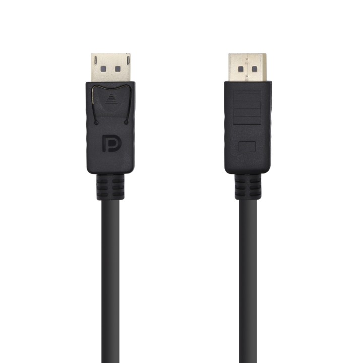 AISENS Cable Displayport V1.2 4K@60HZ, DP/M-DP/M, Negro, 10m