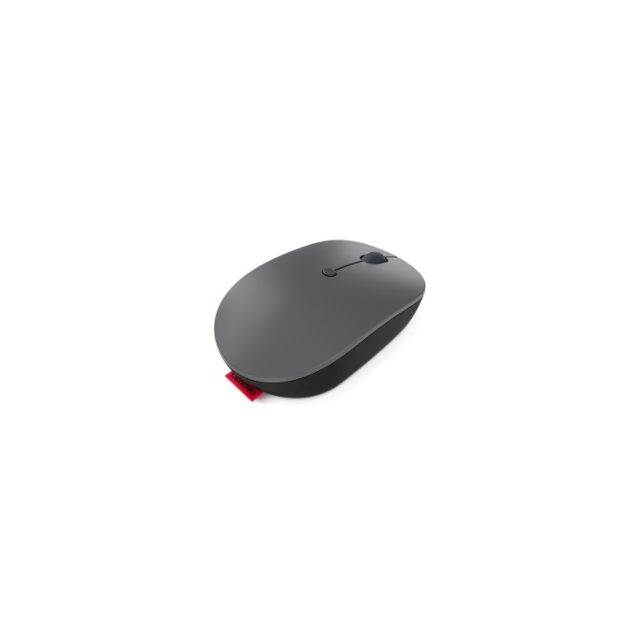Ratón Lenovo Go Ambidextro RF inalámbrico Í“ptico 2400 DPI Negro, Gris