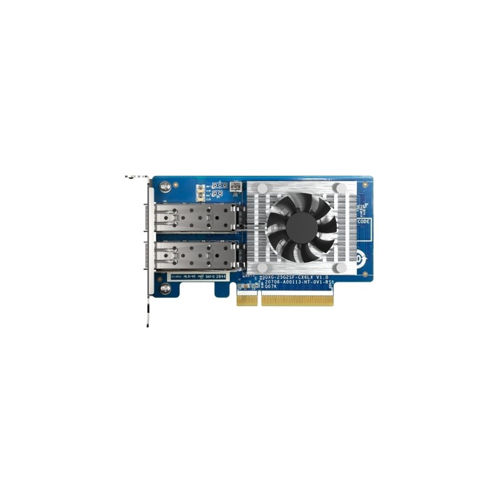 QNAP adaptador y tarjeta de red Interno Fibra 25000 Mbit/s PCI Express