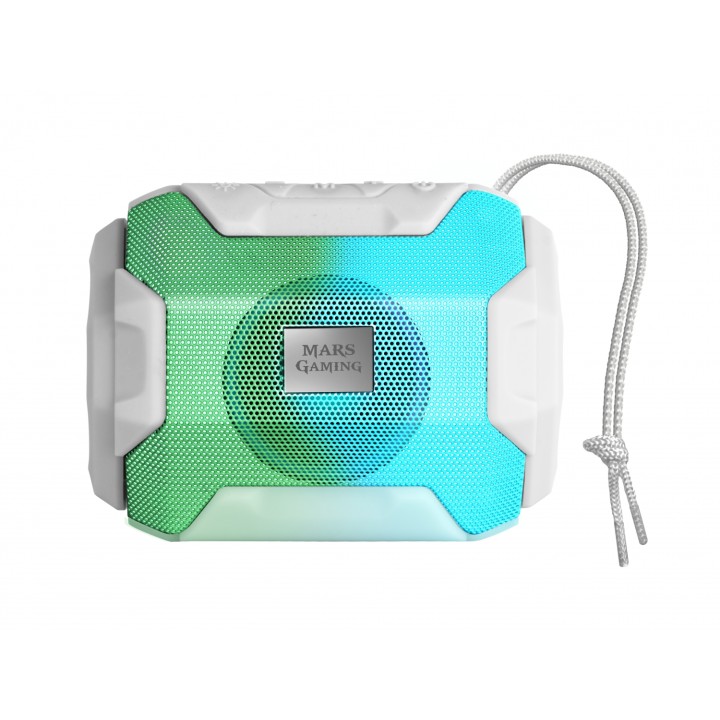 Mars gaming MSBAXW altavoz portatil bluetooth compacto blanco