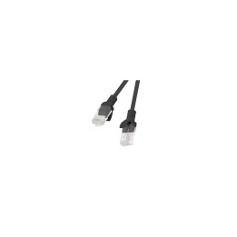 Lanberg PCU6-10CC-0025-BK Latiguillo de red rj45 Cat6 U/UTP 0.25m negro
