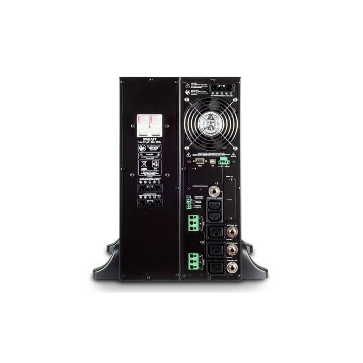 RIELLO Sentinel Dual 10000 Doble conversión (en lÍ­nea) 10000 VA, 10000 W, 5 salidas AC (3U) Negro, Plata