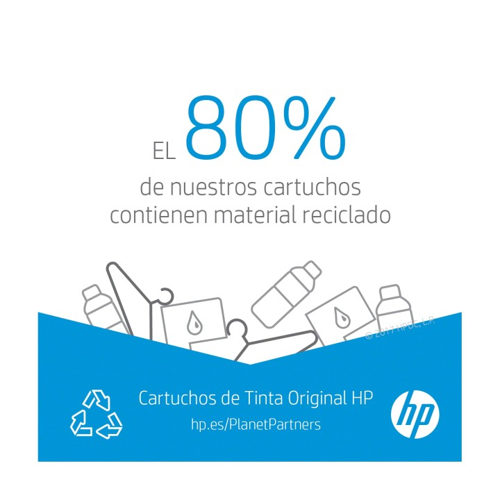 HP 912 cartucho de tinta 1 pieza Original Alto rendimiento (XL) Cian