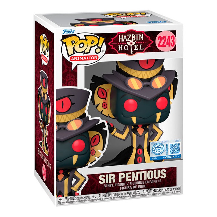 Figura POP Hazbin Hotel Sir Pentious Exclusive