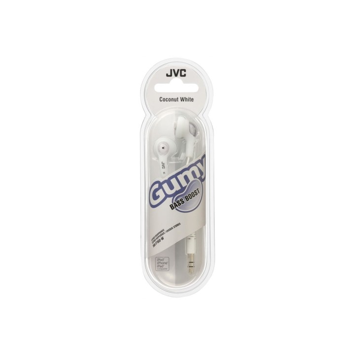 Jvc HA-F160-W-E Auriculares dentro de oido conector de 3.5mm blanco