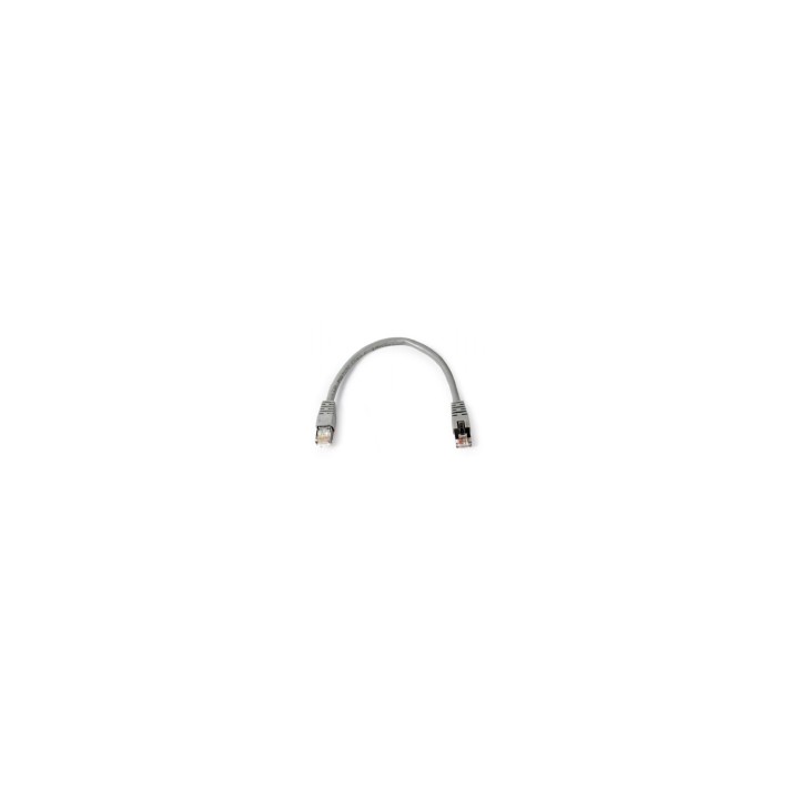 Gembird PP6A-LSZHCU-0.25M Latiguillo de red rj45 Cat6a S/FTP 0.25m gris