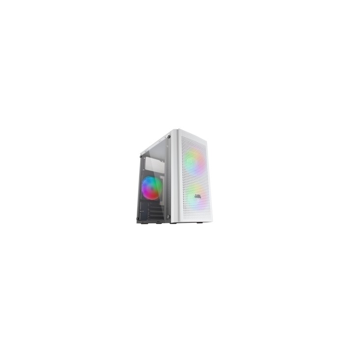Tower Mars Gaming RGB Micro ATX Blanco
