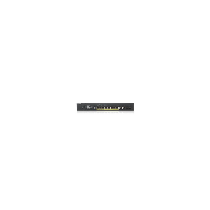 Zyxel XS1930-12HP-ZZ0101F switch Gestionado L3 10G Ethernet (100/1000/10000) EnergÍ­a sobre Ethernet (PoE) Negro