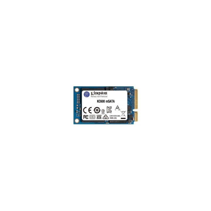 Kingston Technology KC600 Disco ssd mSATA 512gb serial ATA III 3D tlc