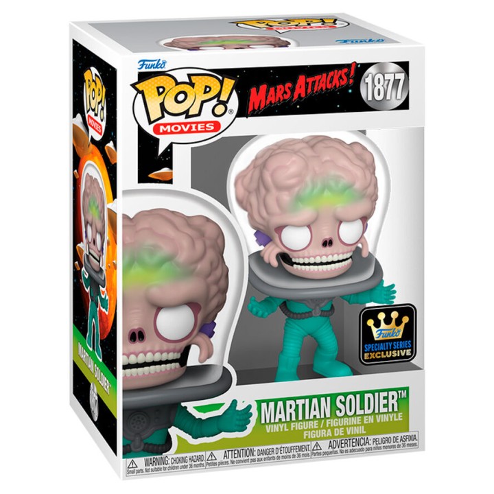 Figura POP Mars Attacks Martian Soldier Exclusive