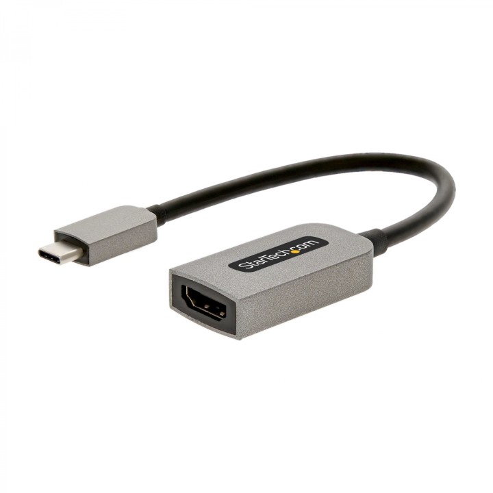 StarTech.com Adaptador USB C a HDMI de VÍ­deo 4K 60Hz - HDR10 0,13 m Gris