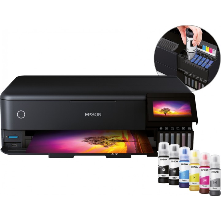 Epson EcoTank ET-8550 Impresora multifuncion duplex A3 wifi ethernet negro