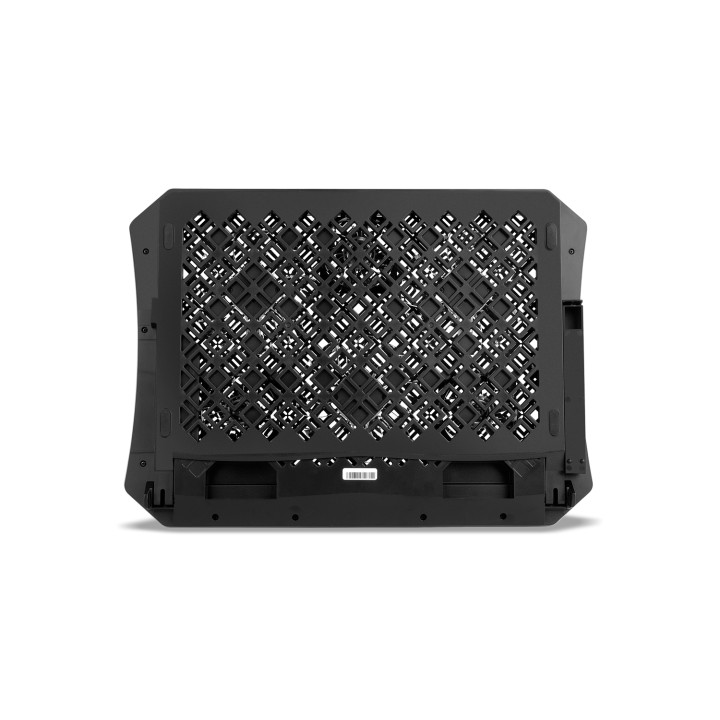 Krom Kooler Base refrigerante almohadilla fria 19p iluminacion multicolor negro