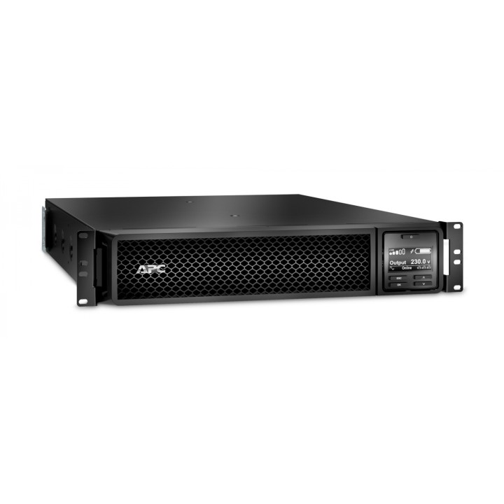 APC sistema de alimentación ininterrumpida UPS Doble conversión en lÍ­nea 2,2 kVA,1980 W,12 salidas AC 2U Negro