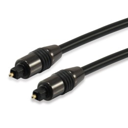 EQUIP cable de audio TOSLINK Macho/Macho, 5 m Negro