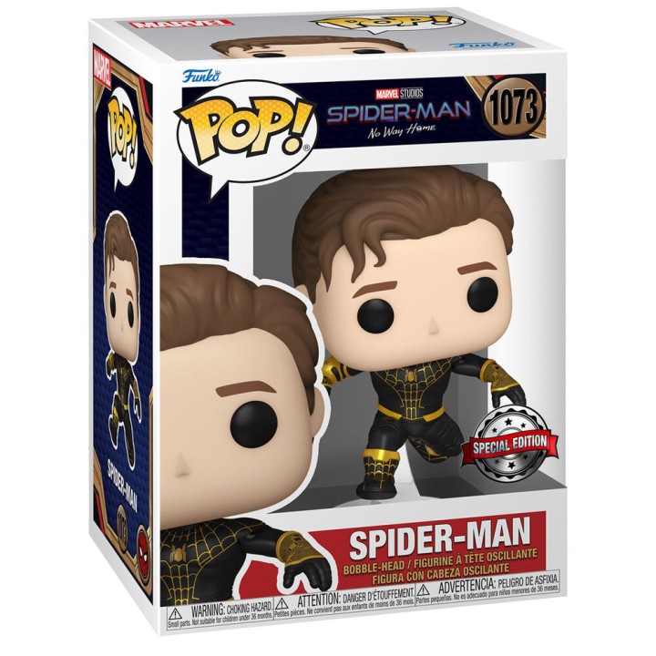 Figura POP Marvel Spiderman No Way Home Spider-Man Exclusive 5 + 1 Chase