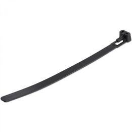 StarTech.com Bridas reutilizables de 15cm para cables - 7 mm de ancho, 35 mm de diámetro, soportan 22 kg de tensión, de nylon,