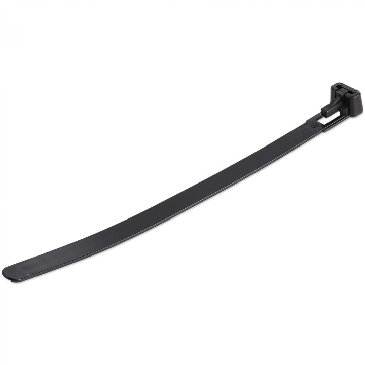 StarTech.com Bridas reutilizables de 15cm para cables - 7 mm de ancho, 35 mm de diámetro, soportan 22 kg de tensión, de nylon,