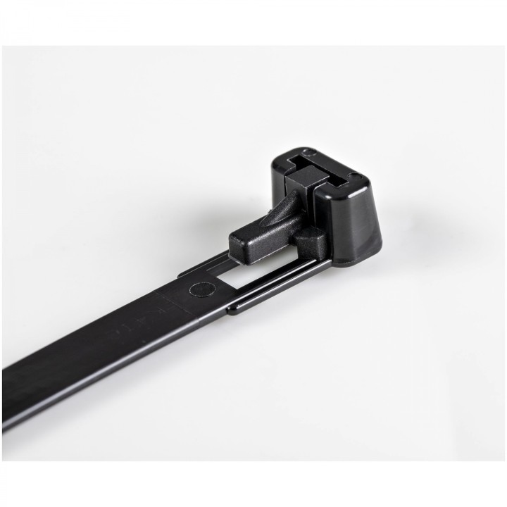 StarTech.com Bridas reutilizables de 15cm para cables - 7 mm de ancho, 35 mm de diámetro, soportan 22 kg de tensión, de nylon,