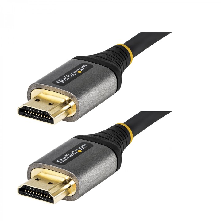 StarTech.com Cable HDMI tipo A (Estándar) 2.1 - Certificado de Ultra Alta Velocidad - 48Gbps - 8K 60Hz - 4K 120Hz - 5 m Gris,