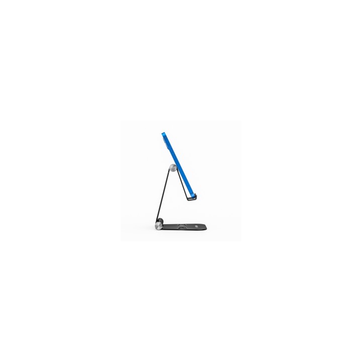 AISENS Soporte De Sobremesa Tamaño XL Ajustable (2 Pivotes) Para Movil / Tablet, Negro