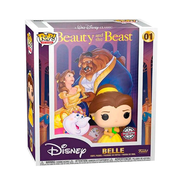 Figura POP Disney La Bella y la Bestia Belle Exclusive